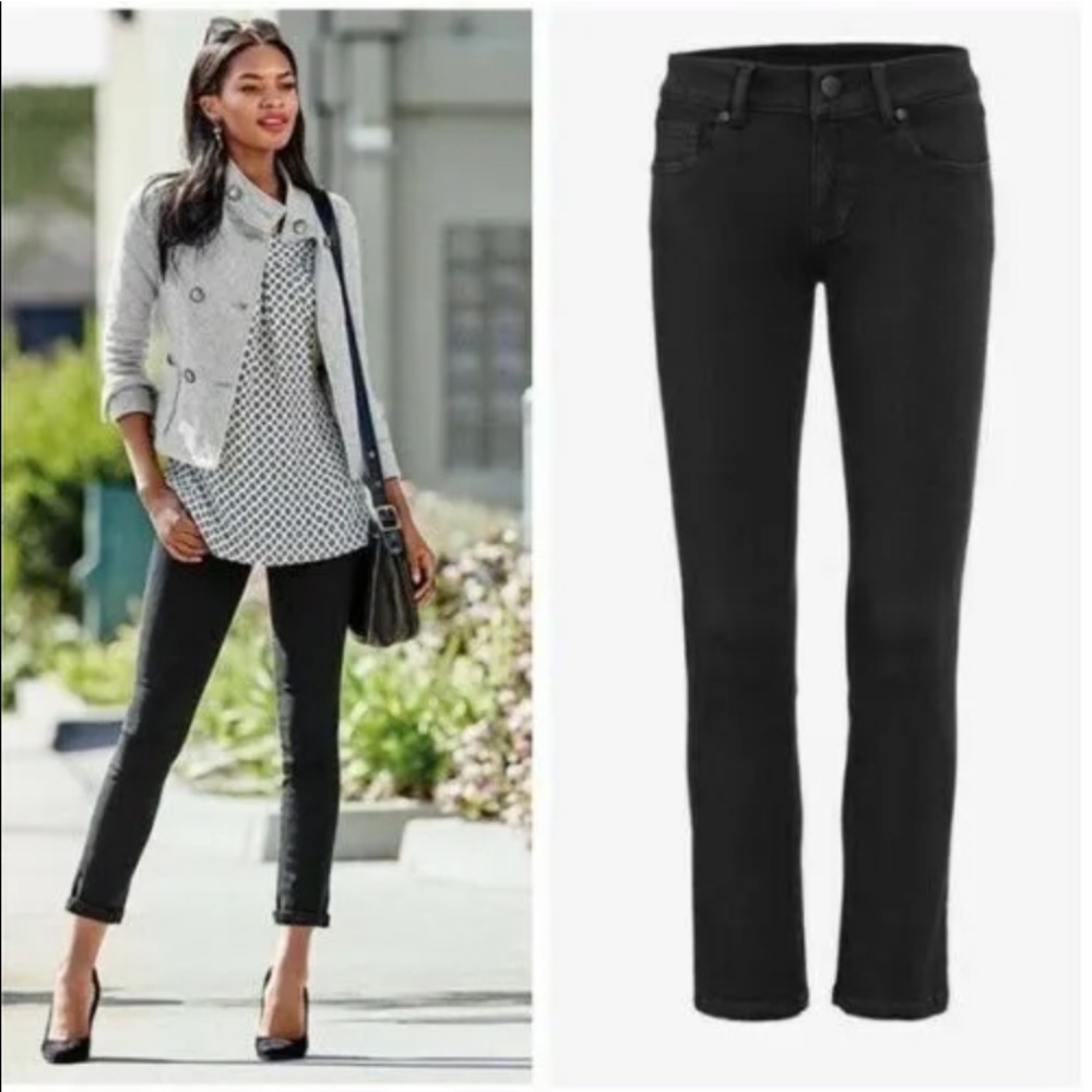 CABI  Black New Crop Ankle Jeans
